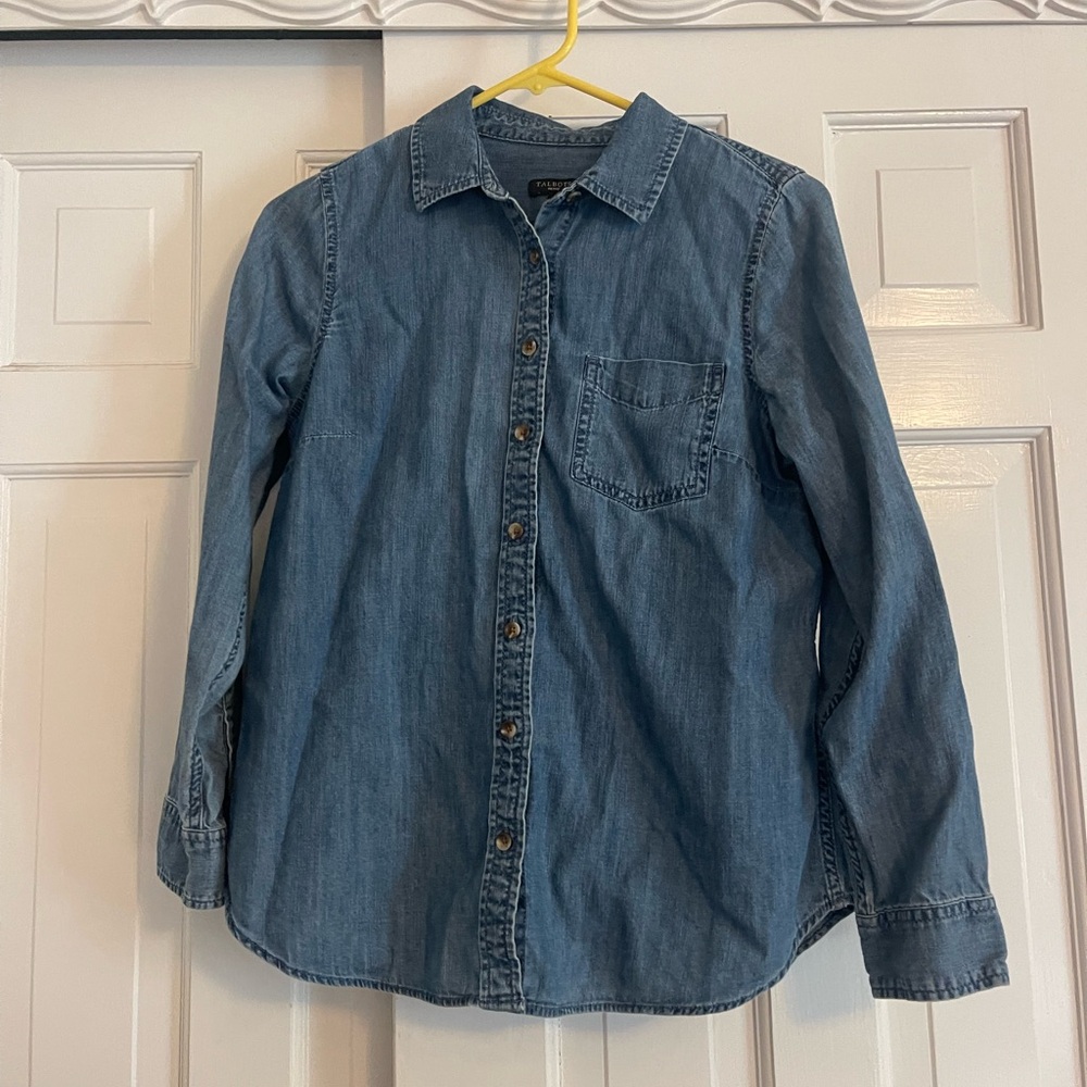 Talbots Denim Button down